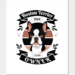 Boston Terrier Posters and Art